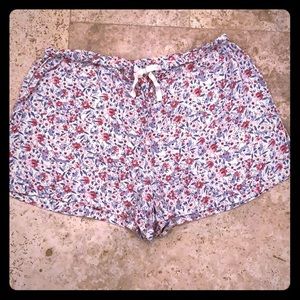 Polo floral shorts